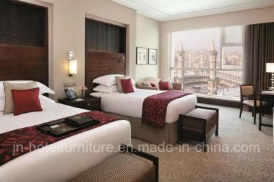Pakistani Luxury Hotel Business Comfort Style Custom Hotel Wooden Furnitures Solid Wood Bedroom Set