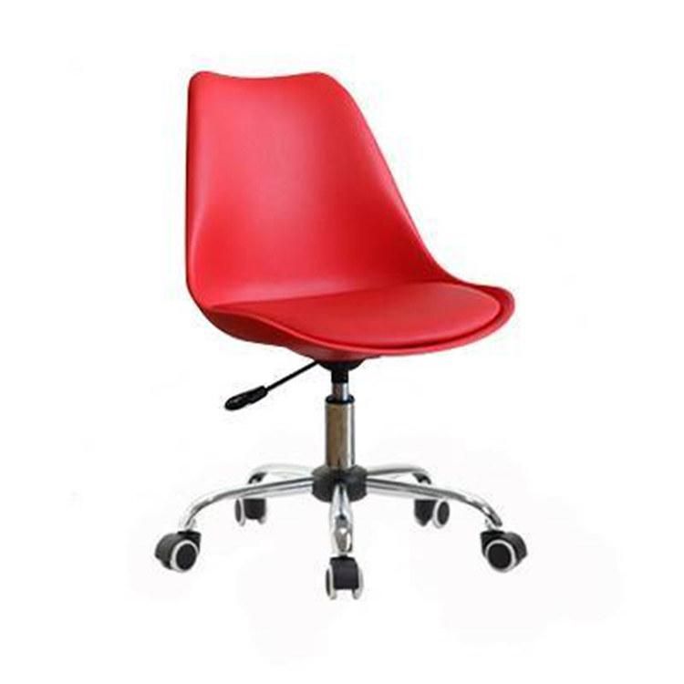 Modern Furniture Leisure Nails Wheel Chaise Home Plastic Online Salle a Manger Swivel Office Dining Chairs