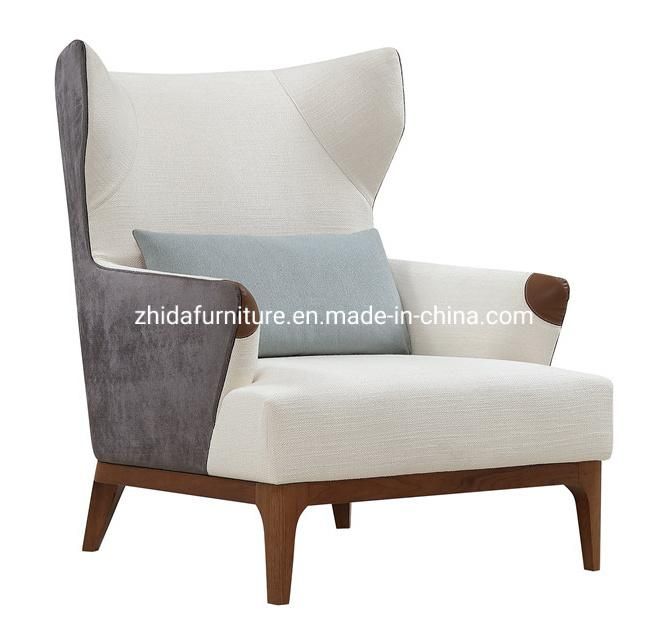 Project Wing Back Sofa Hotel Lobby Decoration Reception Sofa