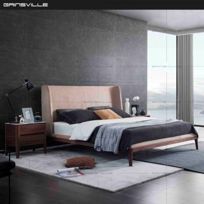 European Furniture Modern Bedroom Furniture Beds King Bed for Hotel Gc1831