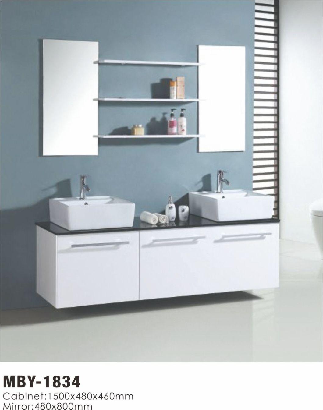 Morden Bathroom Cabinet Glossy Bathroom Vanity/UK Bathroom Vanity