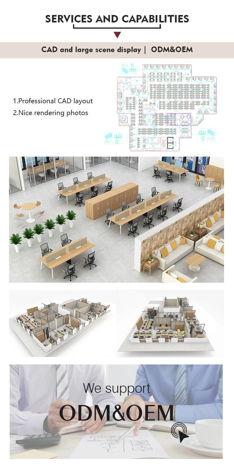 Workstation Secretary Cubicles Preconfigured Sale Modern Office Cubicle Partition