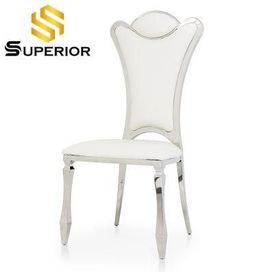 2020 New Arrival Scandinavian Vintage Faux Leather Dining Room Chair