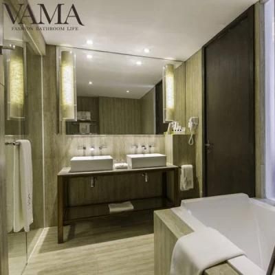 Vama Timber Wooden Bathroom Vanity Luxury Hotel Furniture