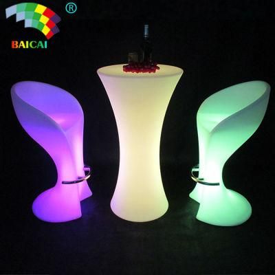 LED Illuminated Table Bar Furniture