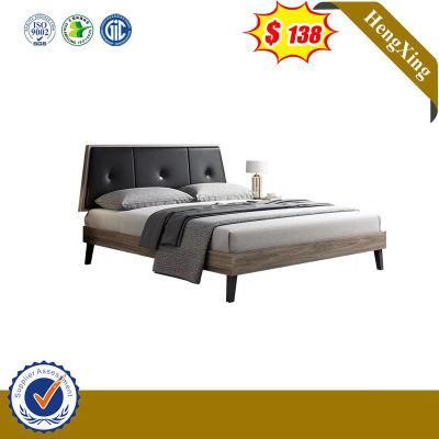 Modern Bedroom Furniture Set Plate Bedroom Master Beds King Bed with Metal Leg