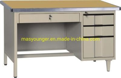 Popular Metal Office Desk Used in Office/Modern Steel Office Desk with Locking Drawers