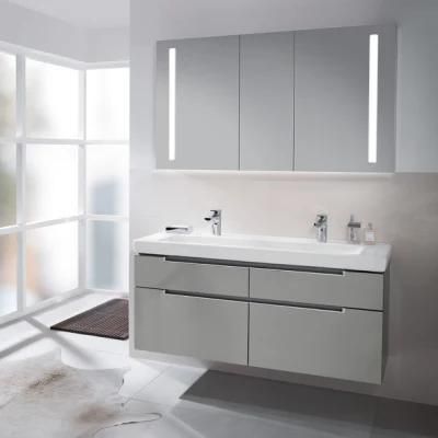 Modern Furniture Wall Mounted 1500mm Double Triple Washbasin Bathroom Cabinets