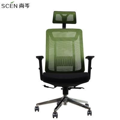 High Quality Modern Latest Design M18 Mesh Back Adjustable Soft Feeling Office Computer Chair with Headrest