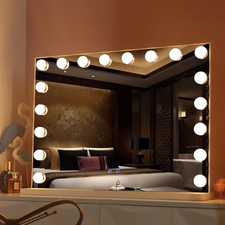 Hollywood High Quality Makeup Mirror Desk Cosmetic Vanity Lighted Mirror
