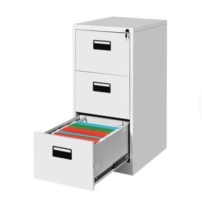 3 Drawer File Cabinet Metal Vertical Filing Cabinet