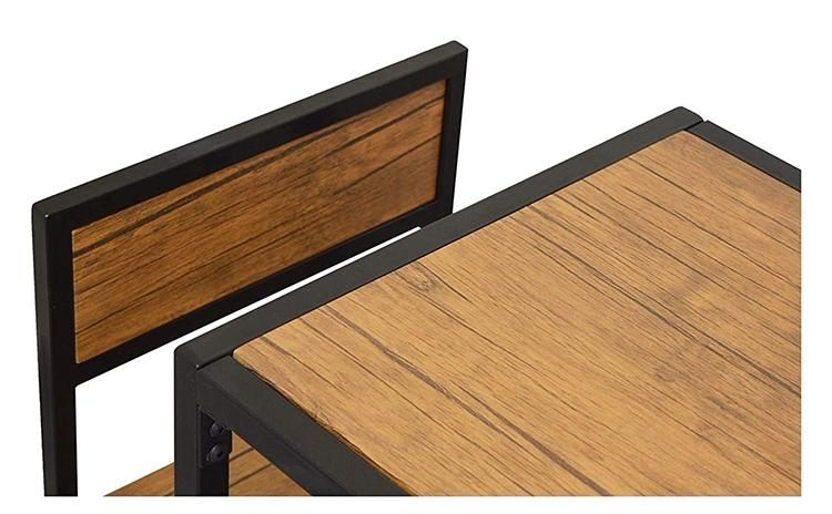 Fashionable Design Space Saving Wood Table Set Home Furniture