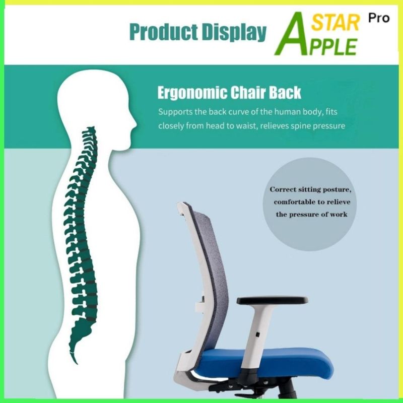 Amazing Folding Massage Cheap Price as-B2189whl Computer Desk Office Chair