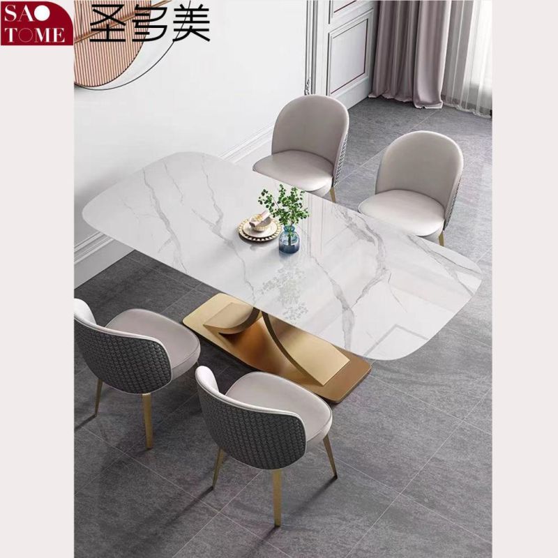 Modern Living Room Dining Room Furniture X-Shaped Dining Table