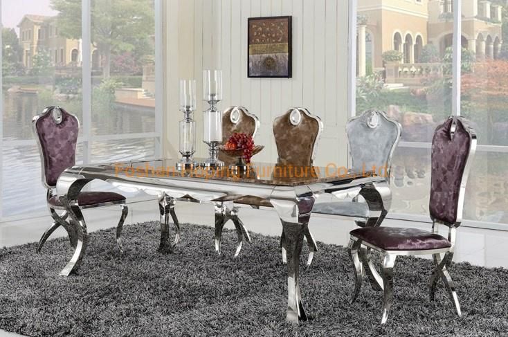 China Modern Home Furniture Set Restaurant Velvet Upholstered Dining Chairs for UK Market