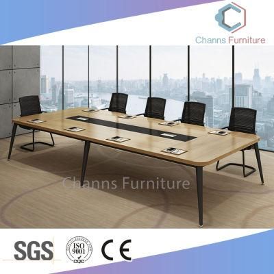 Modern Furniture Office Meeting Table with Metal Legs (CAS-CA05)