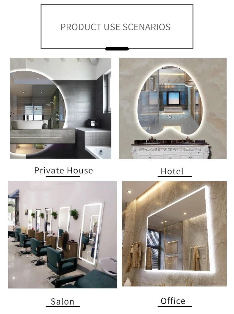 Vanity LED Light Mirror Wall Mirror Bath Use