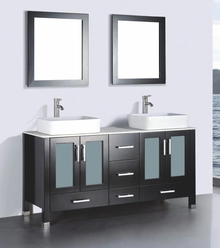 Continuous System Bathroom with Mirror Modern Furniture Simple Bathroom Vanity