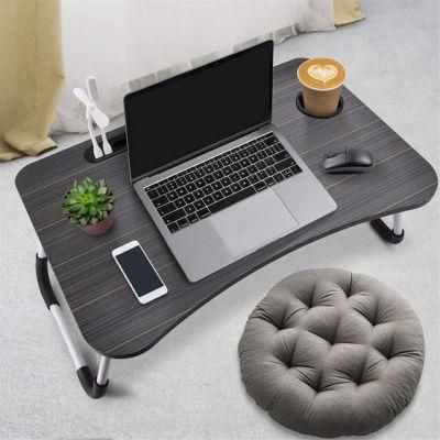 Home Working Folding Breakfast Portable Lap Standing Wooden Foldable Laptop Table Bed Computer Desk