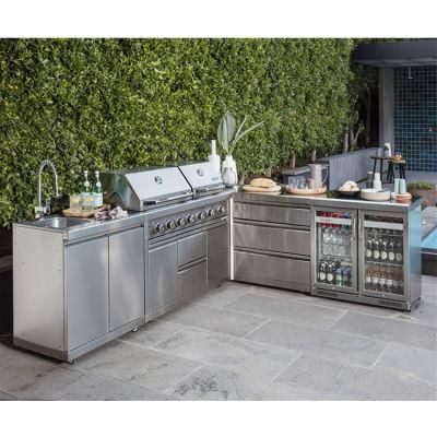Exterior Movable Metal Kitchen Cabinet Set Designs Outdoor Stainless Steel Kitchen Sink Cabinets