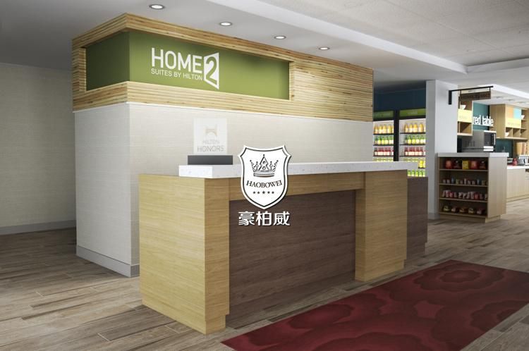 Hotel Lobby Public Area Furniture Bespoke Reception Front Desk Serving Counter