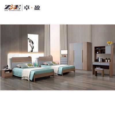 Foshan Wholesale Bedroom Furniture Wooden Single Bedroom Set