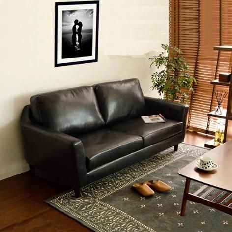 Modern Furniture Chinese Home Living Room Chesterfield Leather Sofa
