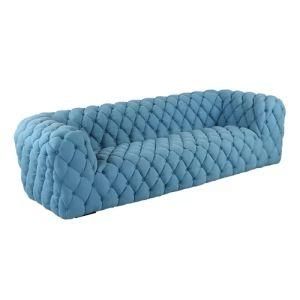 Modern Chinese Fabric Leather Leisure Living Room Office Hotel Home Recliner Sectional Furniture Sofa with Wood Frame