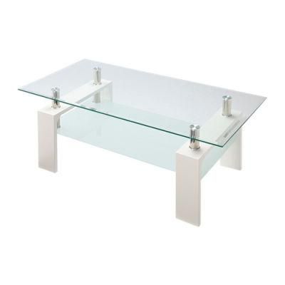 Design Luxury Modern Glass Center Table Coffee Table
