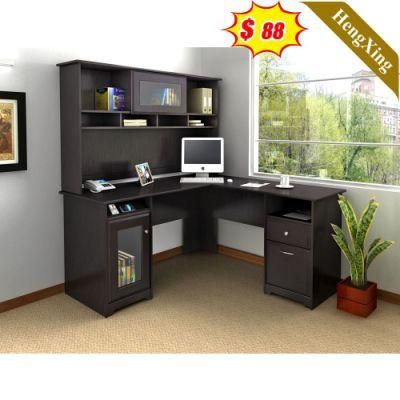 Cheap High Quality Custom Fashionable Luxury School Furniture L Shaped Executive Wood Office Desk