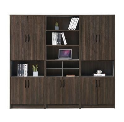 China Manufacture Office Furniture Modern Design Filing Cabinet MDF Office Bookshelf