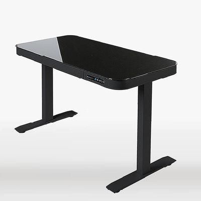 Adjustable Height Sit Stand up White Office Desk