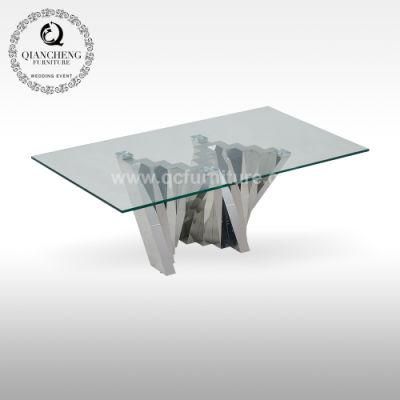 Living Room Modern Furniture Coffee Table Glass Table