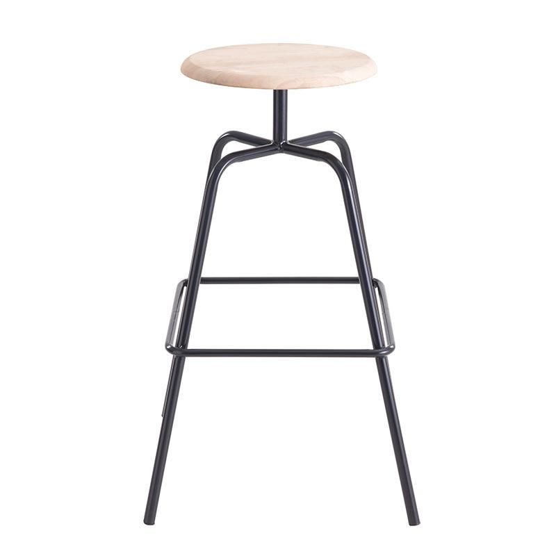 Hot Sale Modern Furniture Nordic Bar Stool Dining Bar Chair Fashion Wooden Dining Chairs