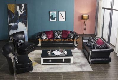 Latest Modern European Italian Style Leisure Divan Living Room Gunine Leather Hotel Porject Leather Leisure Sofa of 1 1 2 3 7seater