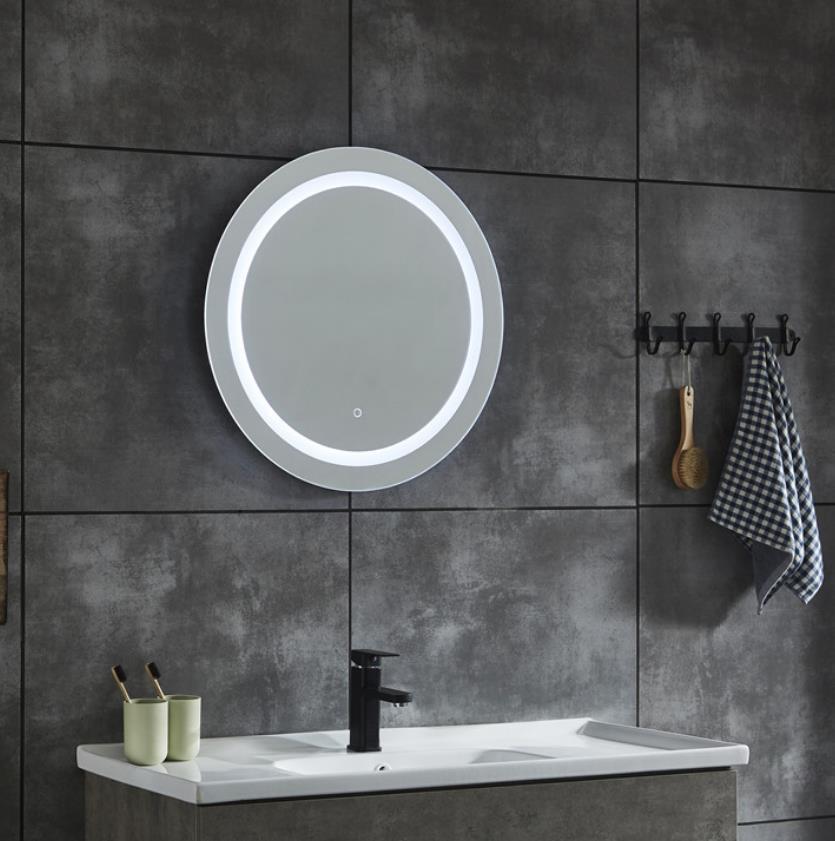 Sairi Hot Seller Rectangle Hotel Luxury Bathroom LED Mirror LED Bathroom Mirror