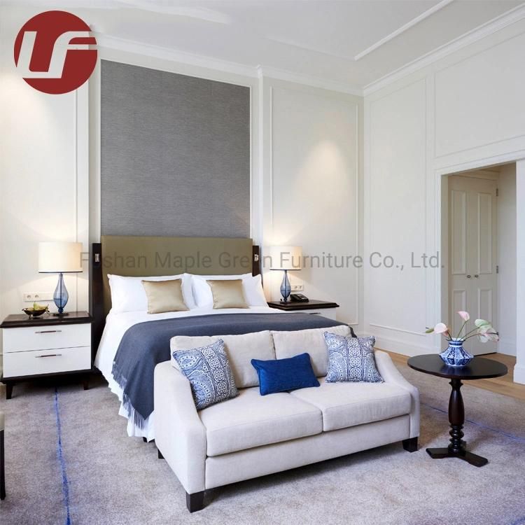 Foshan Customzied TV Stand Furniture 4 Star Hotel Room Furniture