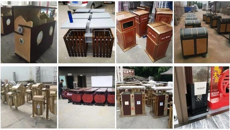 China Modern Commercial Advertising Cleaning and Sanitation of Trash Bins and Recycle Dust Bins