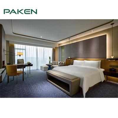 High Quality Customized Wood Hotel Bedroom Furniture 5 Star Modern Luxury