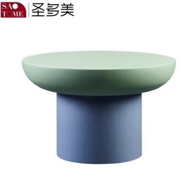 Modern New Design Solid Wood Round Side Table