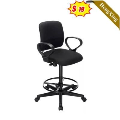 Wholesale Office Adjustable Armrest Computer Ergonomic Comfortable Fabric Bar Chairs
