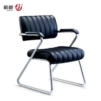 Wholesale Low Back Soft Pad Leather Office Furniture Guest Chair