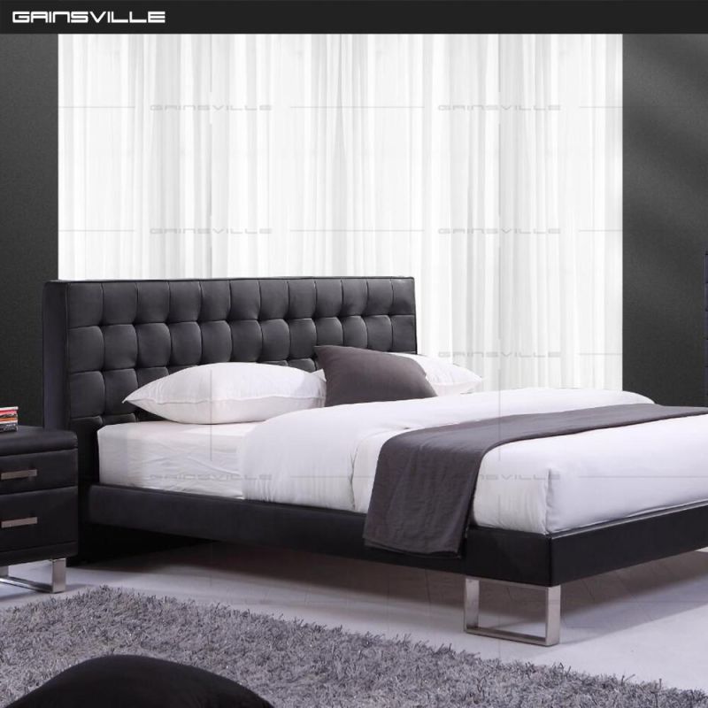 Foshan Factory Home Design Furniture Wooden Double Bedroom Furniture Wall Bed