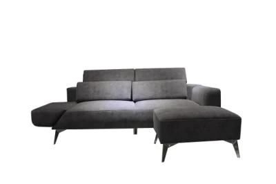 Customized Fabric Sectional L Shape Lounge Couch Functional Home Furniture Sofa Bed Hotel Sofa