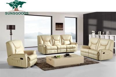 Chesterfield Genuine Leather Couches, Sofa Set Living Room Modern, Manual Recliner Cheap Living Room Sofas