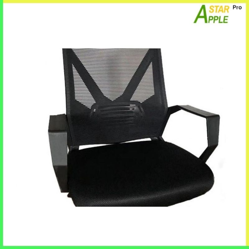 Super Cool Black Nylon Swivel Chair with Stable Mechanism