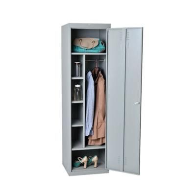 Modern Office Home Furniture 1 Door Steel Locke with Hanging Rail &Shoebox