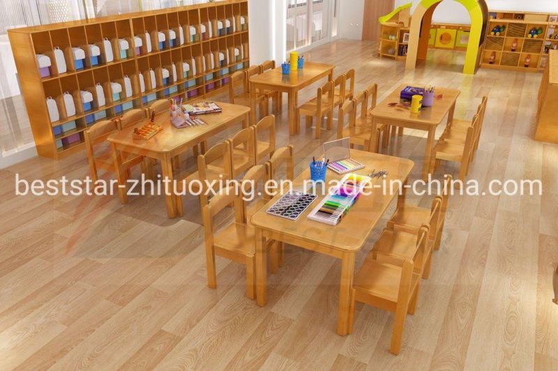 School Classroom Student Furniture, Preschool and Kindergarten Children Furniture, Kids Wooden Furniture