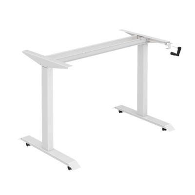 OEM Stand up Height Adjustable Office Sit Stand Table Manual Lifting Mechanism Frame