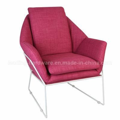 Fabric Upholstered Steel Frame Soft Hotel Bed Room Furniture